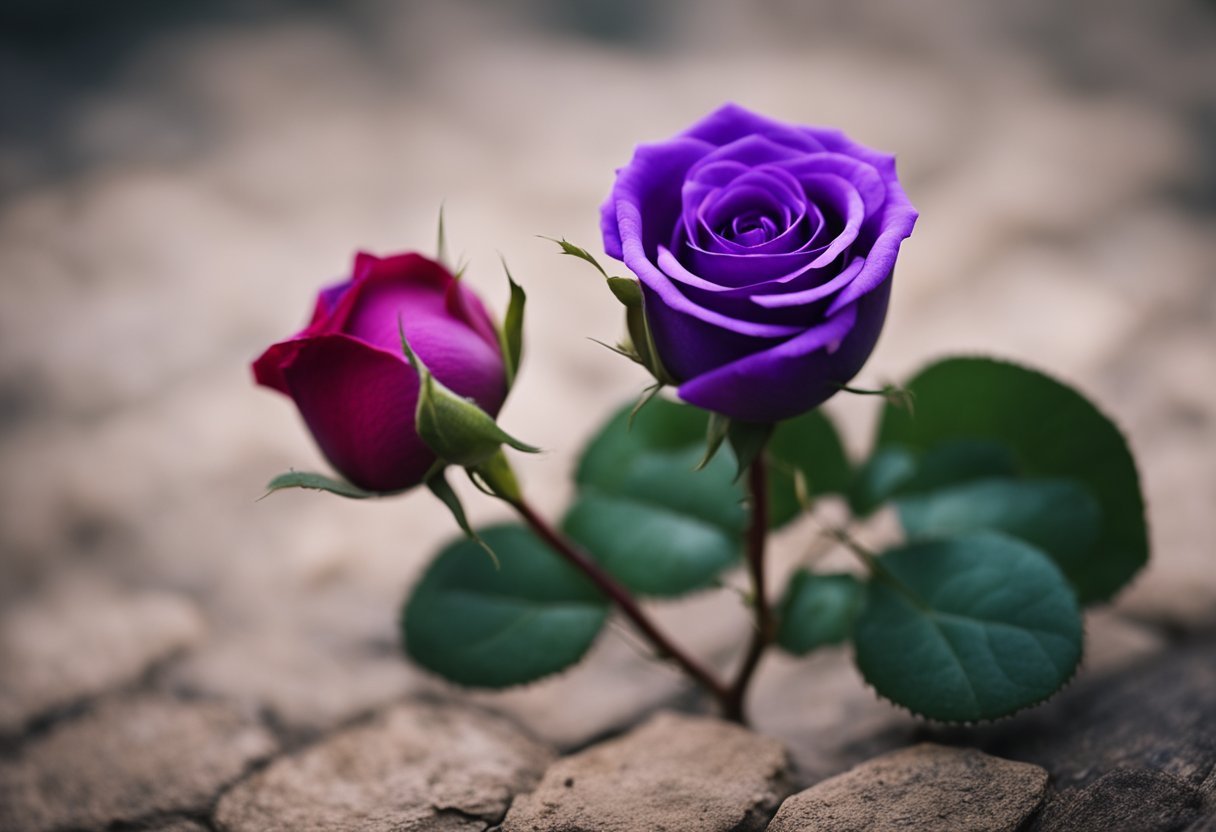 Purple Rose Meaning in Relationship